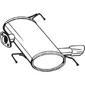 Tłumik końcowy BOSAL - 247-009