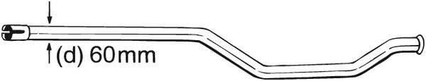 Repair Pipe, catalytic converter