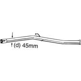 Tubo de reparação, catalisador BOSAL - 889-161