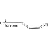 Tubo de reparação, catalisador BOSAL - 889-171