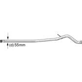 Tubo de reparação, catalisador BOSAL - 889-315
