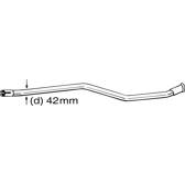 Tubo de reparação, catalisador BOSAL - 889-533