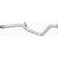 Tuyau d'échappement BOSAL - 852-375