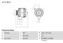Alternator (Remanufactured)
