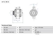 Alternator (Remanufactured)