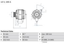 Alternator (Remanufactured)
