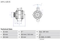 Alternator (Remanufactured)