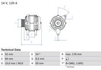 Alternator (Remanufactured)