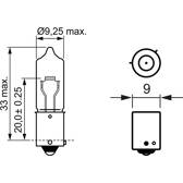 Ampoule H21W Pure Light BOSCH - 1 987 302 264