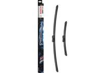 Bosch A583S - Balais d'essuie-glace  Aerotwin - Longueur : 650/340 mm - 1 paire de balais avant 