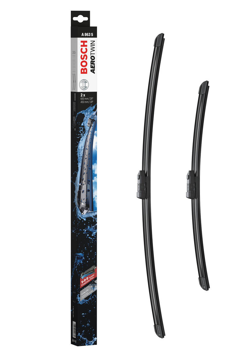 Pair of wiperblades