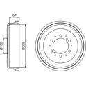 Brake Drum BOSCH - 0 986 477 167