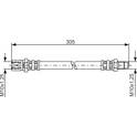 Brake Hose BOSCH - 1 987 476 003