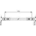 Brake Hose BOSCH - 1 987 476 010