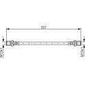 Brake Hose BOSCH - 1 987 476 017