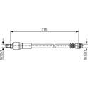 Brake Hose BOSCH - 1 987 476 032