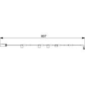 Brake pad wear sensor BOSCH - 1 987 473 058