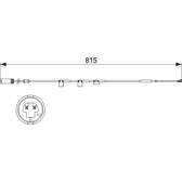 Brake pad wear sensor BOSCH - 1 987 473 524