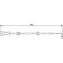 Brake pad wear sensor BOSCH - 1 987 474 933