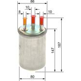 Bränslefilter BOSCH - 0 450 906 508