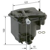 Bränslefilter BOSCH - 0 450 907 006