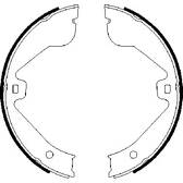 Bremsbackensatz BOSCH - 0 986 487 705