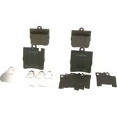Bremsbelagsatz hinten BOSCH - 0 986 494 022
