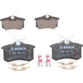 Bremsbelagsatz hinten BOSCH - 0 986 494 621