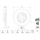 Bremsscheibe (pro Einheit) BOSCH - 0 986 479 261