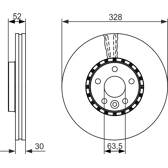 Bremsscheibe (pro Einheit) BOSCH - 0 986 479 621