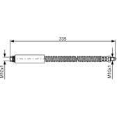 Bremsschlauch BOSCH - 1 987 476 078