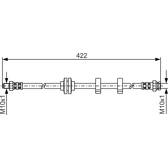 Bremsschlauch BOSCH - 1 987 476 346