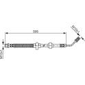 Bremsschlauch BOSCH - 1 987 476 374