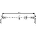 Bremsschlauch BOSCH - 1 987 476 999