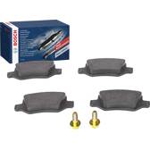 Bosch BP278 Bromsbelägg - Bakaxel - ECE-R90-certifiering - 1 uppsättning med 4 belägg BOSCH - 0 986 494 023