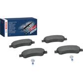 Bosch BP318 Bromsbelägg - Framaxel - ECE-R90-certifiering - 1 uppsättning med 4 belägg BOSCH - 0 986 494 027