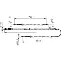 Cable Pull, parking brake BOSCH - 1 987 482 801