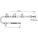 Cable Pull, parking brake BOSCH - 1 987 482 908