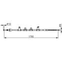 Cable Pull, parking brake BOSCH - 1 987 482 922