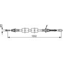 Cable Pull, parking brake BOSCH - 1 987 482 925
