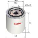 Cartucho de secador de ar, sistema de ar comprimido BOSCH - F 026 404 012