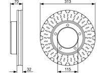 TRW Jeu De Disques De Frein DF4055 – Ø300 Mm, Ventilés, Compatibles BMW Série 3 & Z4