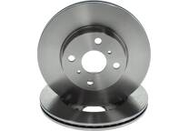 Jeu De 2 Disques De Frein TRW DF3021 - Diamètre 262mm, Épaisseur 21mm - Pour Honda Jazz, Civic, CR-X Et Autres