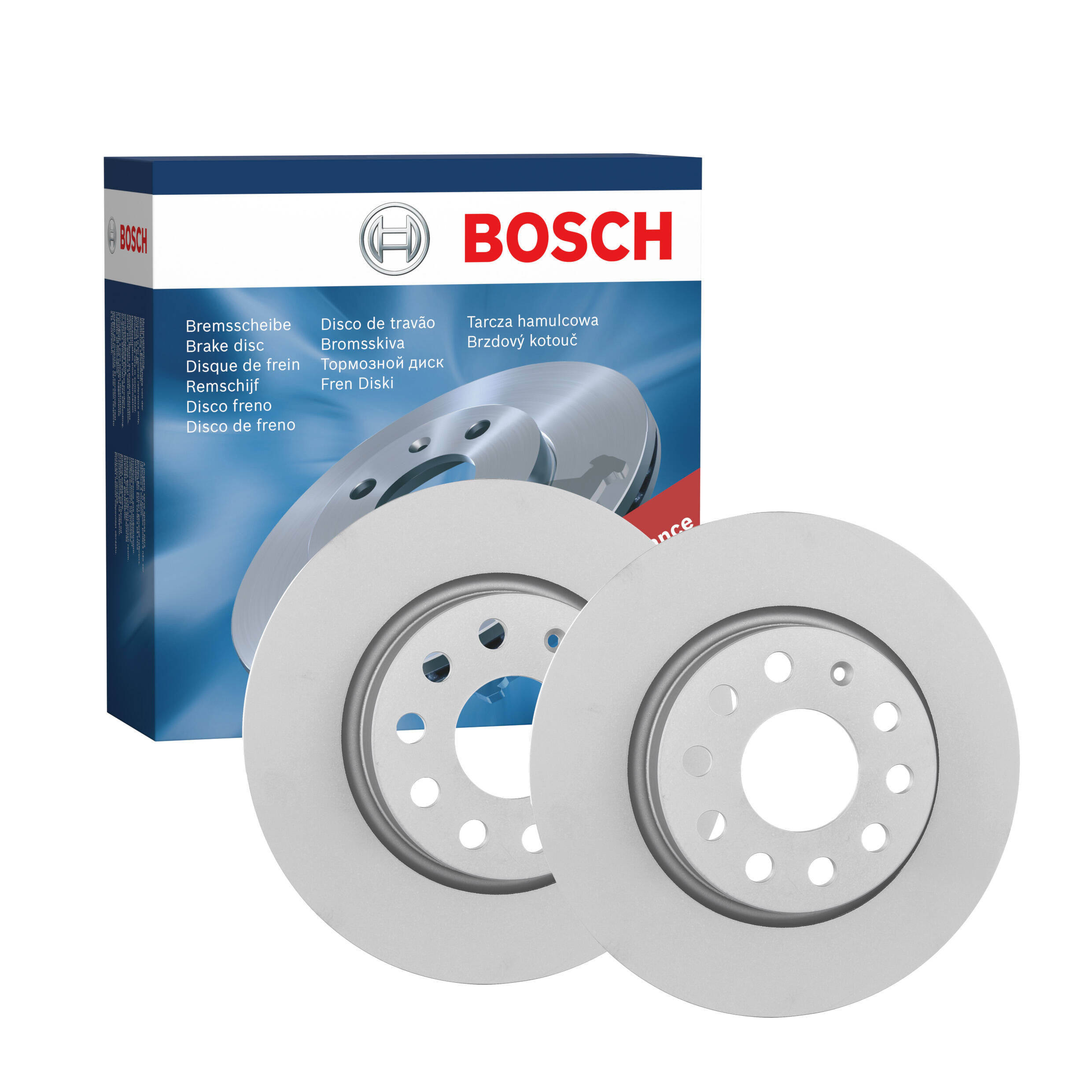 Bosch BD1028 Brake discs - ECE-R90 certification - 1 set of 2 discs