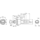Drukschakelaar, hydraulisch remsysteem BOSCH - 0 265 005 303