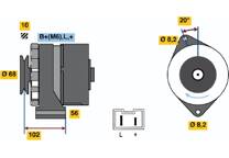 Dynamo / Alternator (Gereviseerd)