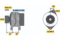 Dynamo / Alternator (Gereviseerd)