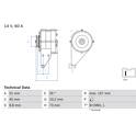 Dynamo / Alternator (Gereviseerd) BOSCH - 0 986 038 841