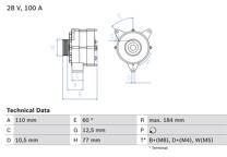 Dynamo / Alternator (Gereviseerd)