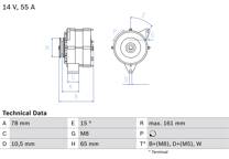Dynamo / Alternator (Gereviseerd)